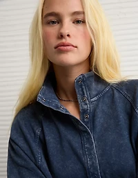 Chandail en molleton henley Gros câlin AE