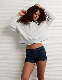 AE Big Hug Fleece Henley Sweatshirt