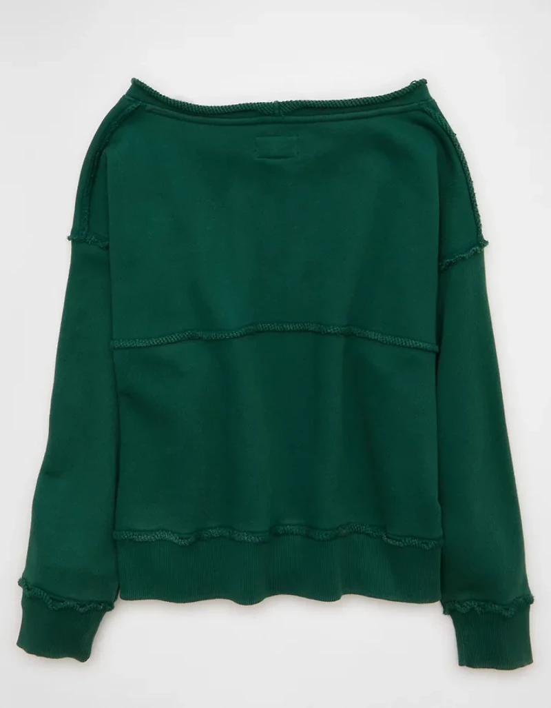 AE On a Roll Off-the-Shoulder Sweatshirt