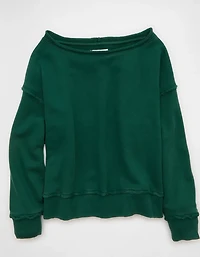 AE On a Roll Off-the-Shoulder Sweatshirt