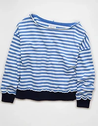 AE On a Roll Off-the-Shoulder Sweatshirt