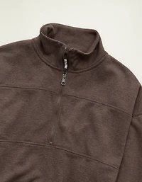 AE Everyday Luxe Quarter-Zip Sweatshirt