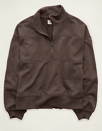 AE Everyday Luxe Quarter-Zip Sweatshirt