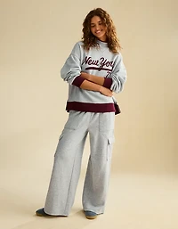 AE Everyday Luxe Mock Neck Sweatshirt
