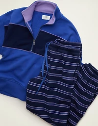 AE Everyday Luxe Quarter-Zip Sweatshirt