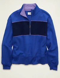 AE Everyday Luxe Quarter-Zip Sweatshirt