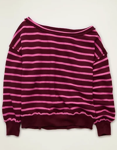 AE Off-the-Shoulder Sweatshirt