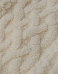 AE Cable Sherpa Full-Zip Sweatshirt