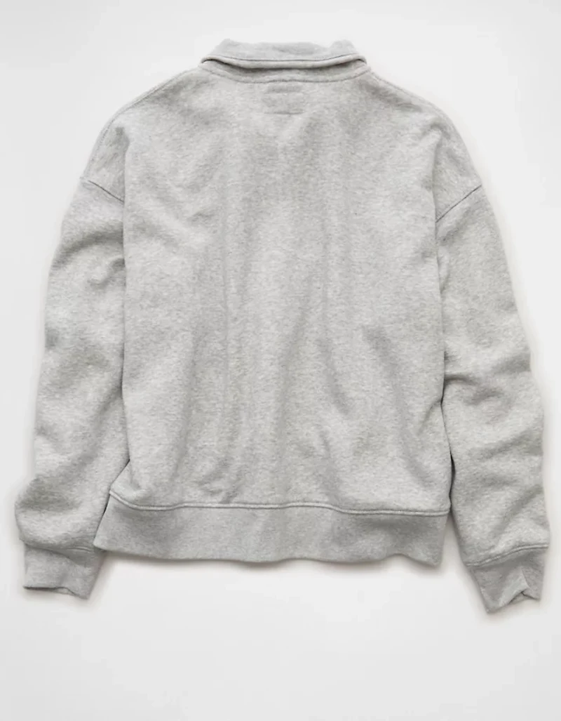 AE Everyday Luxe Quarter Zip Sweatshirt