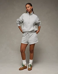 AE Everyday Luxe Quarter Zip Sweatshirt