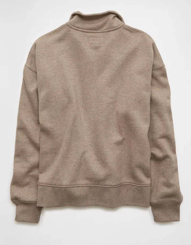 AE Everyday Luxe Quarter Zip Sweatshirt