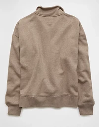 AE Everyday Luxe Quarter Zip Sweatshirt