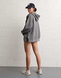 AE Everyday Luxe Oversized Zip-Up Hoodie
