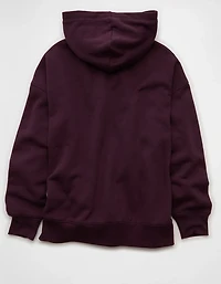 AE Everyday Luxe Oversized Zip-Up Hoodie