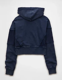 Chandail en molleton court à glissière AE