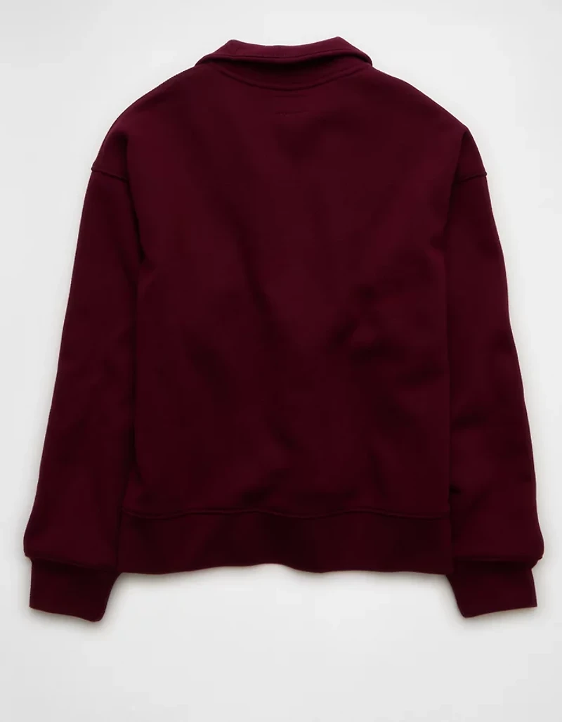 AE Everyday Luxe Quarter-Zip Sweatshirt