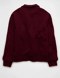 AE Everyday Luxe Quarter-Zip Sweatshirt