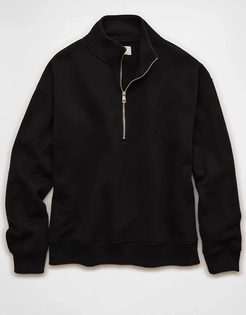 AE Everyday Luxe Quarter-Zip Sweatshirt