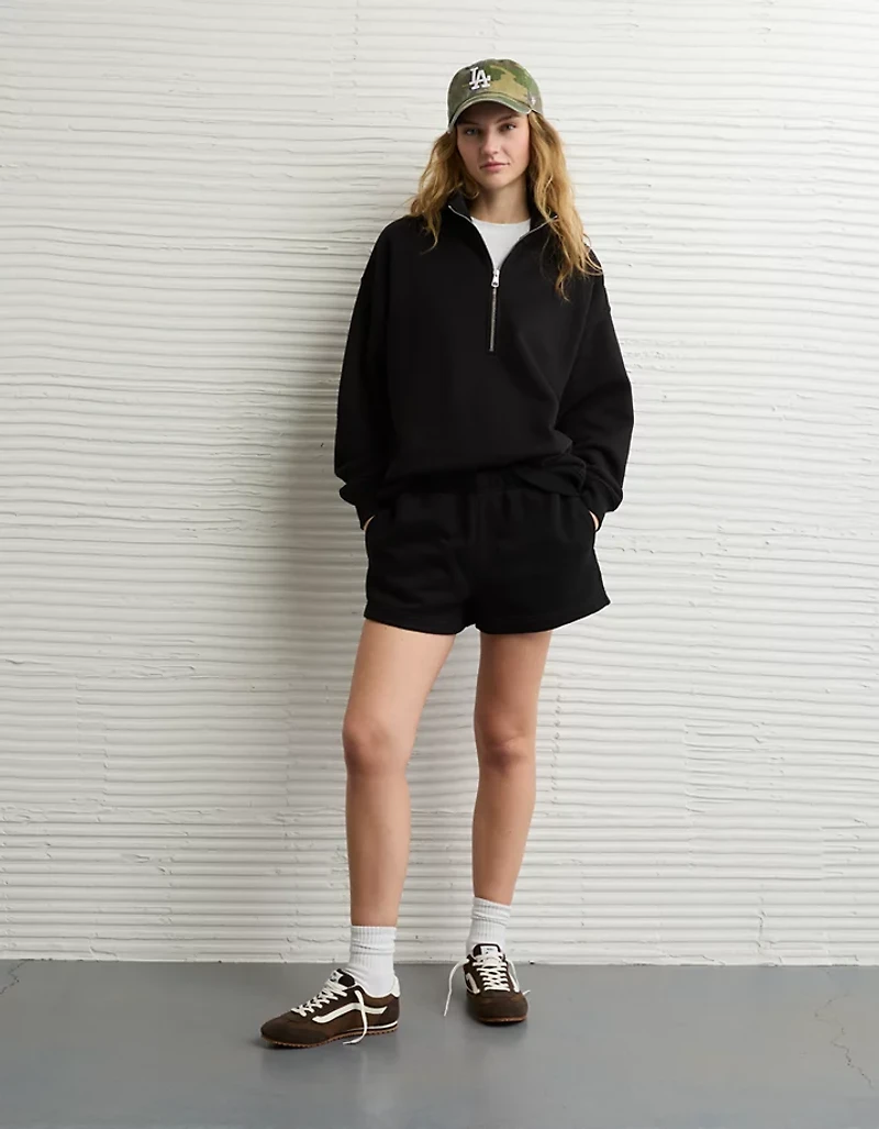 AE Everyday Luxe Quarter-Zip Sweatshirt