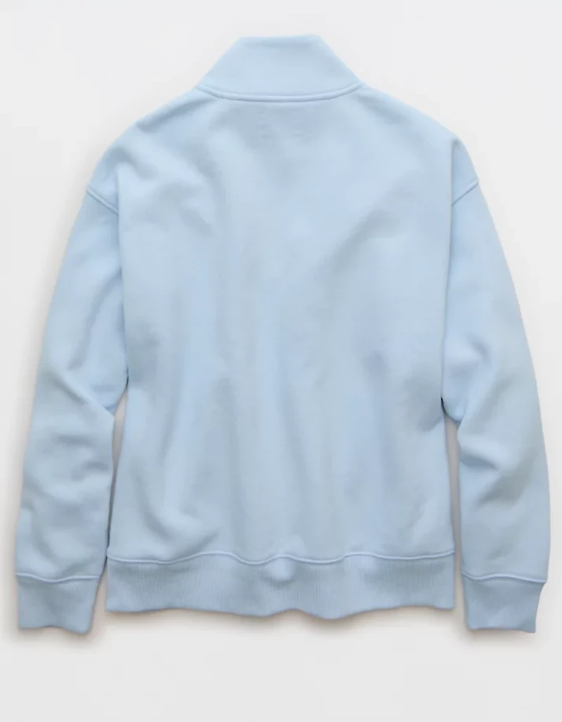 AE Everyday Luxe Quarter-Zip Sweatshirt