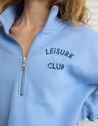 AE Everyday Luxe Quarter-Zip Sweatshirt