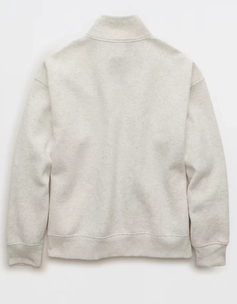 AE Everyday Luxe Quarter-Zip Sweatshirt