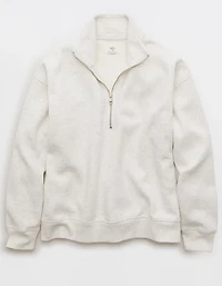AE Everyday Luxe Quarter-Zip Sweatshirt