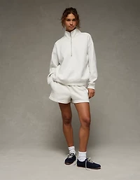 AE Everyday Luxe Quarter-Zip Sweatshirt