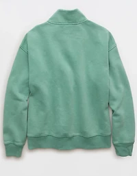 AE Everyday Luxe Quarter-Zip Sweatshirt
