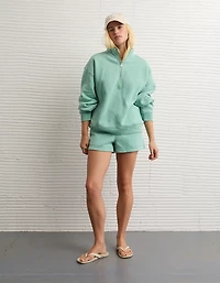 AE Everyday Luxe Quarter-Zip Sweatshirt