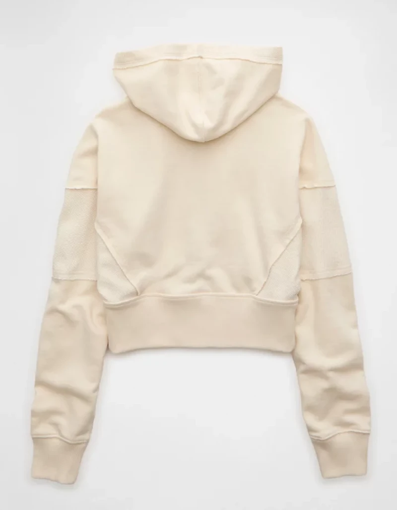 AE Cropped Zip-Up Sweatshirt