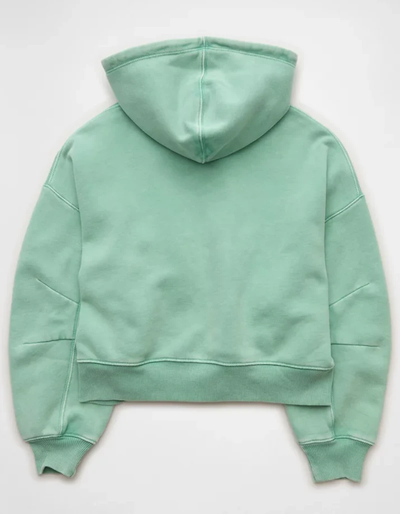 AE Full-Zip Balloon Sleeve Hoodie