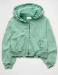AE Full-Zip Balloon Sleeve Hoodie