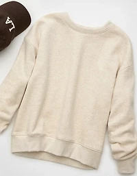AE Everyday Luxe Crew Neck Sweatshirt