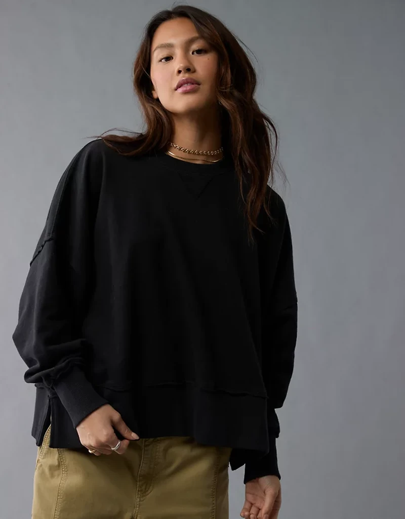 AE Big Hug Crew Neck Sweatshirt