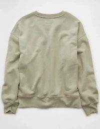 AE Everyday Luxe Crew Neck Sweatshirt