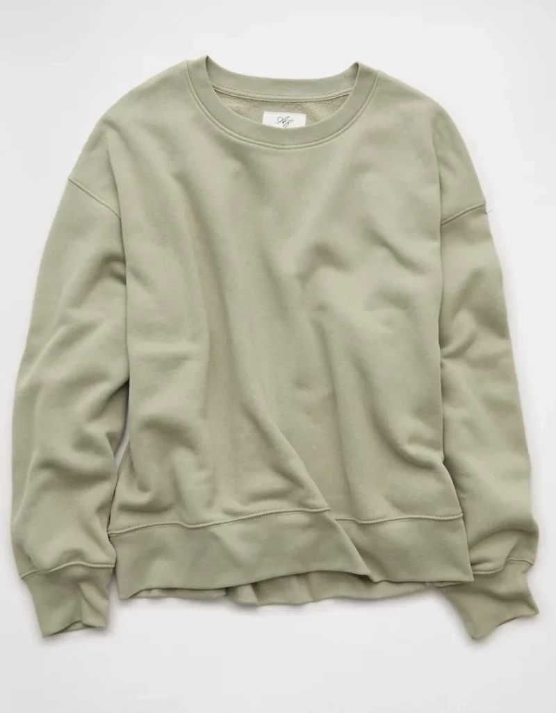 AE Everyday Luxe Crew Neck Sweatshirt