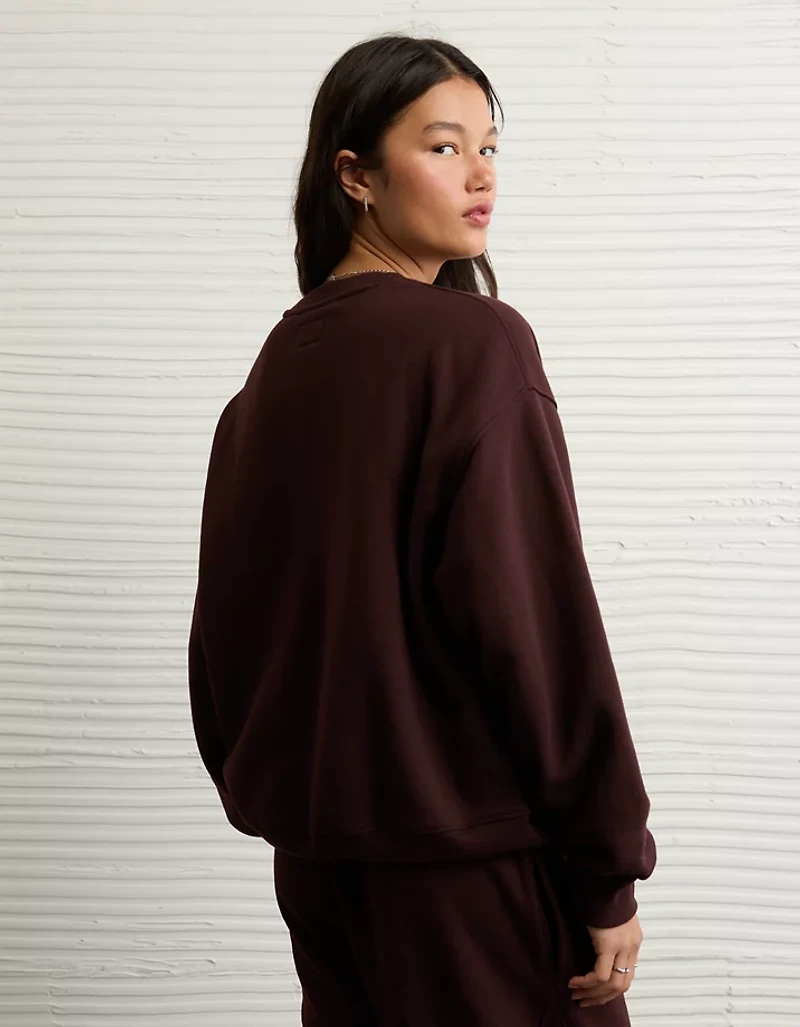 AE Everyday Luxe Crew Neck Sweatshirt