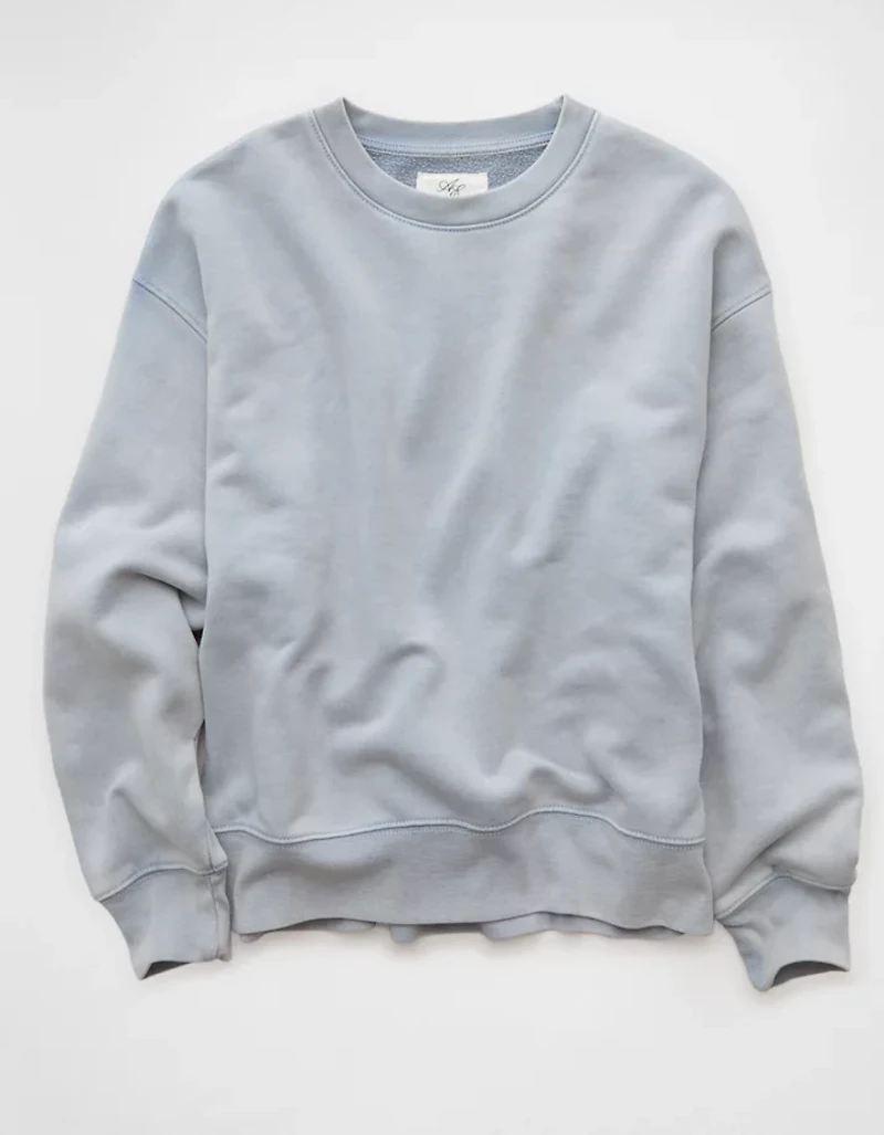 AE Everyday Luxe Crew Neck Sweatshirt