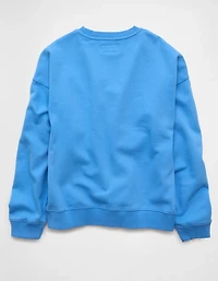 Chandail en molleton à image décontracté AE