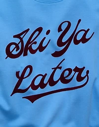 Chandail en molleton à image décontracté AE