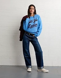 Chandail en molleton à image décontracté AE