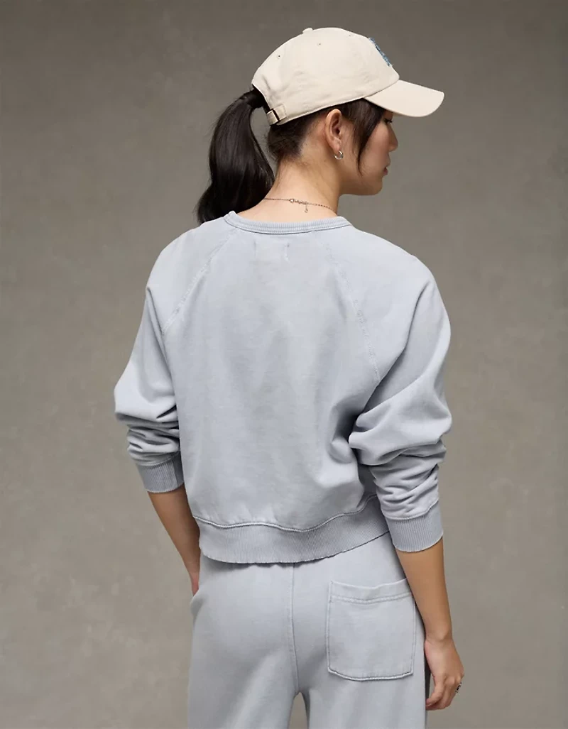 AE Cropped Raglan Sweatshirt