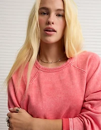 AE Cropped Raglan Sweatshirt