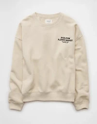 AE Relaxed Fit Destination Graphic Sweatshirt