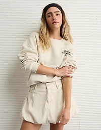 AE Relaxed Fit Destination Graphic Sweatshirt