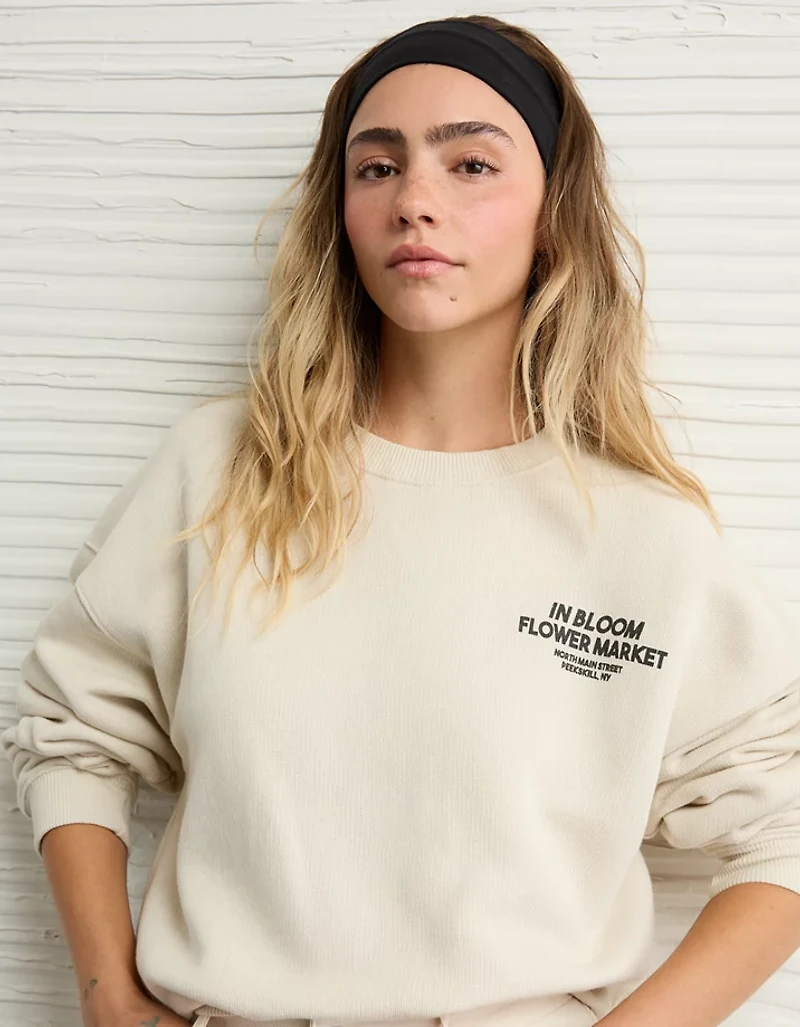 AE Relaxed Fit Destination Graphic Sweatshirt