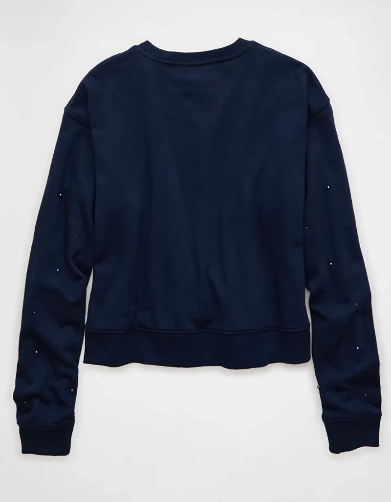 AE Embellished Pearl Sweatshirt