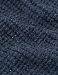 AE Big Hug Off-The-Shoulder Waffle Sweatshirt