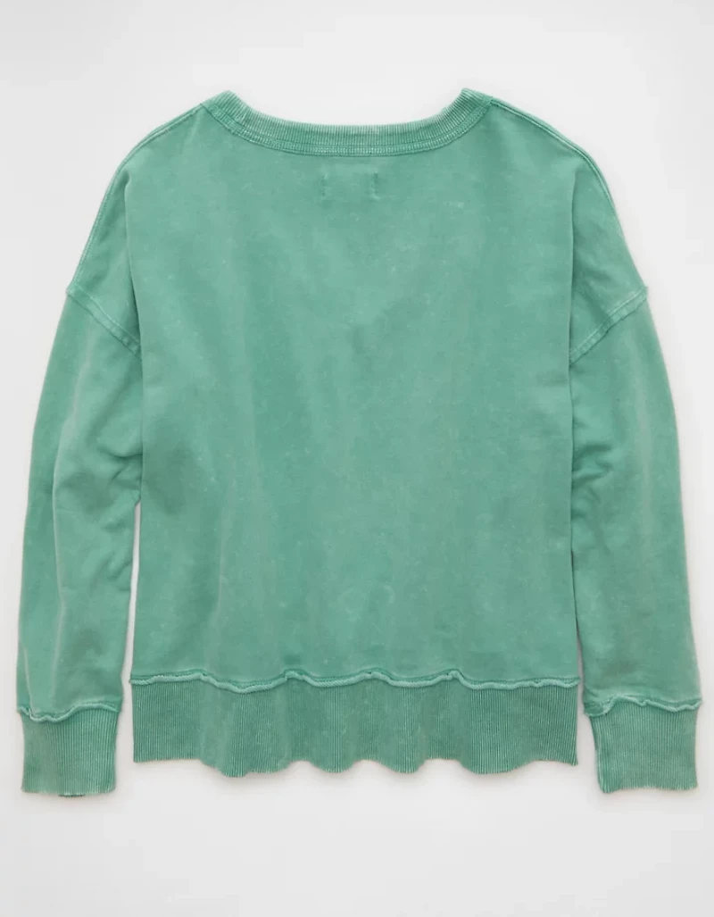 AE Big Hug V-Neck Sweatshirt